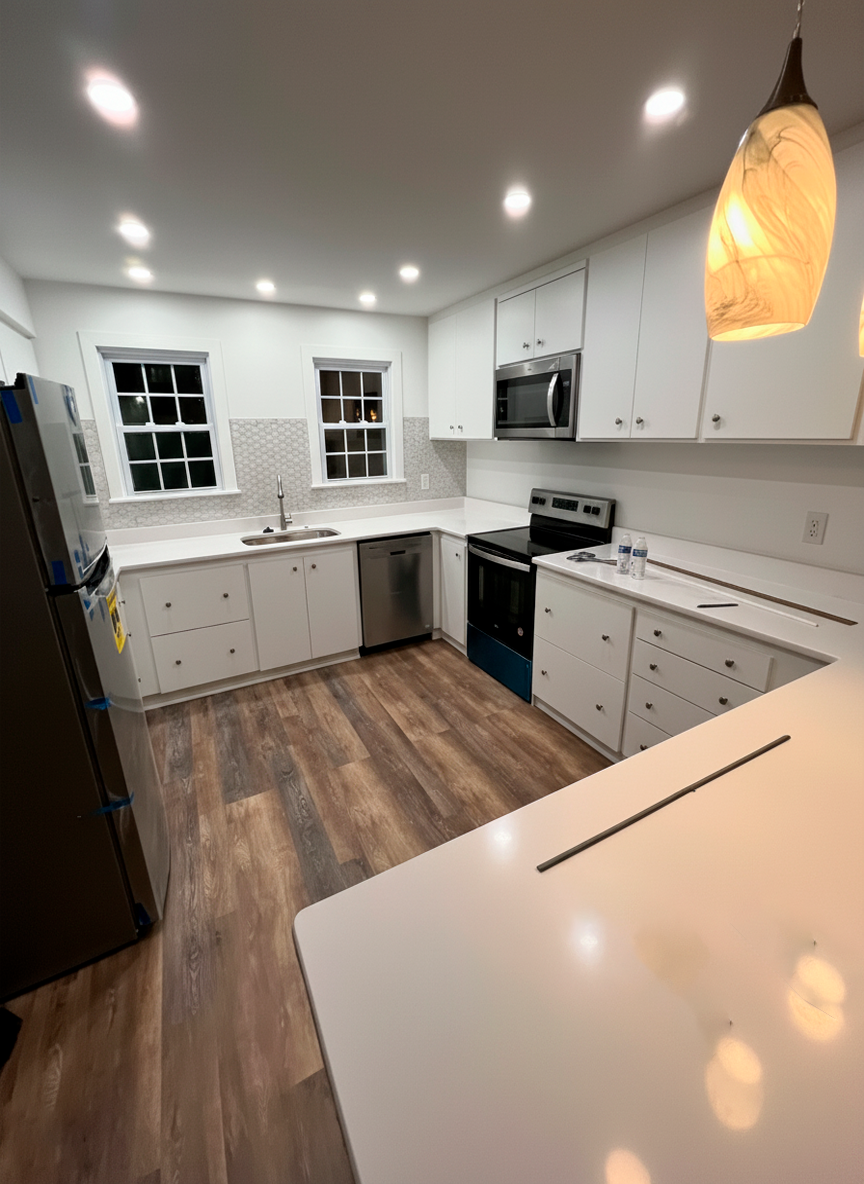 High-quality kitchen tile backsplash installation in Richmond VA by licensed professionals